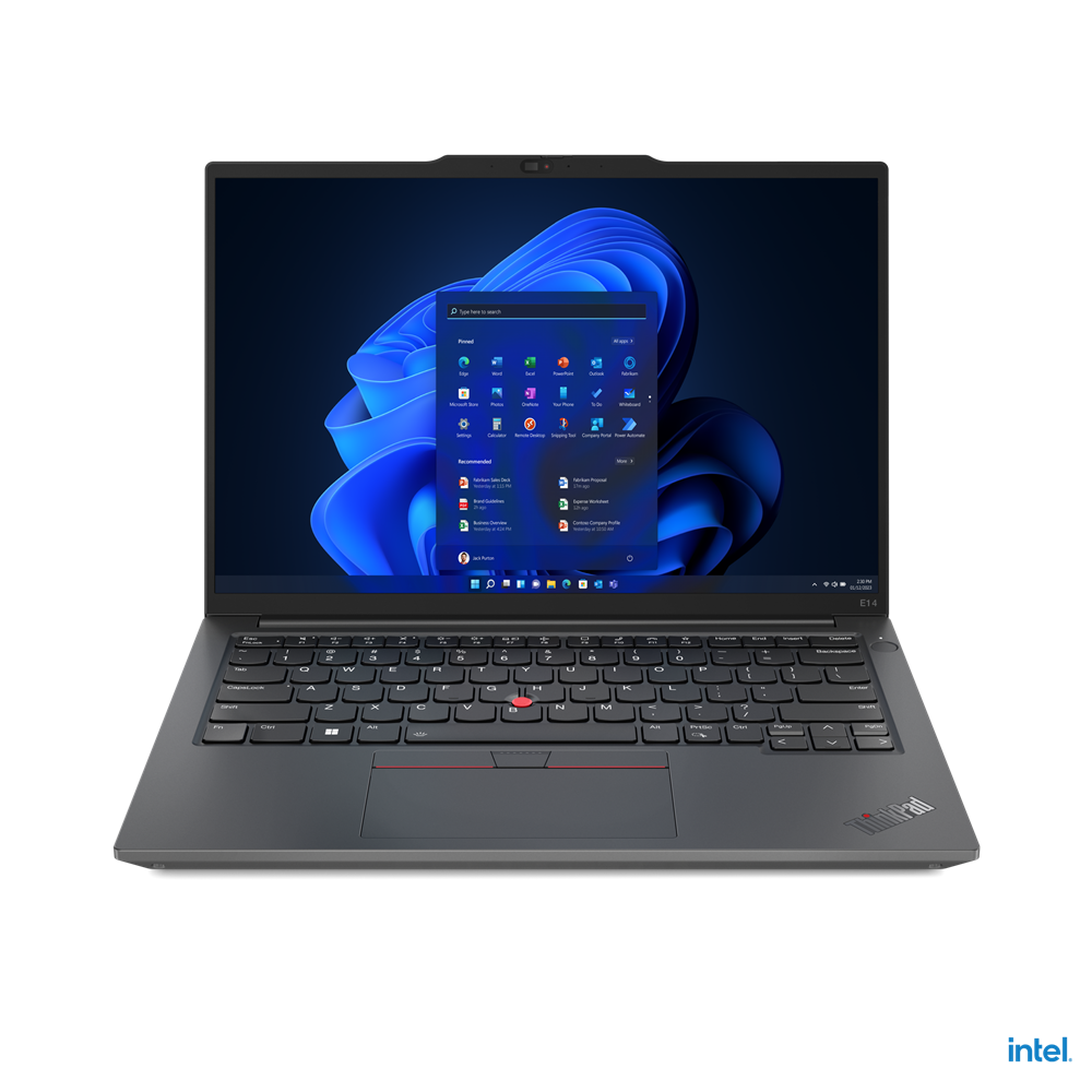 Lenovo ThinkPad E14 Gen5 ci7-1355U.16G.512SSD.2G-MX550.IPS-WUXGA.14-inch.KB-lit Bag 21JK009EGR