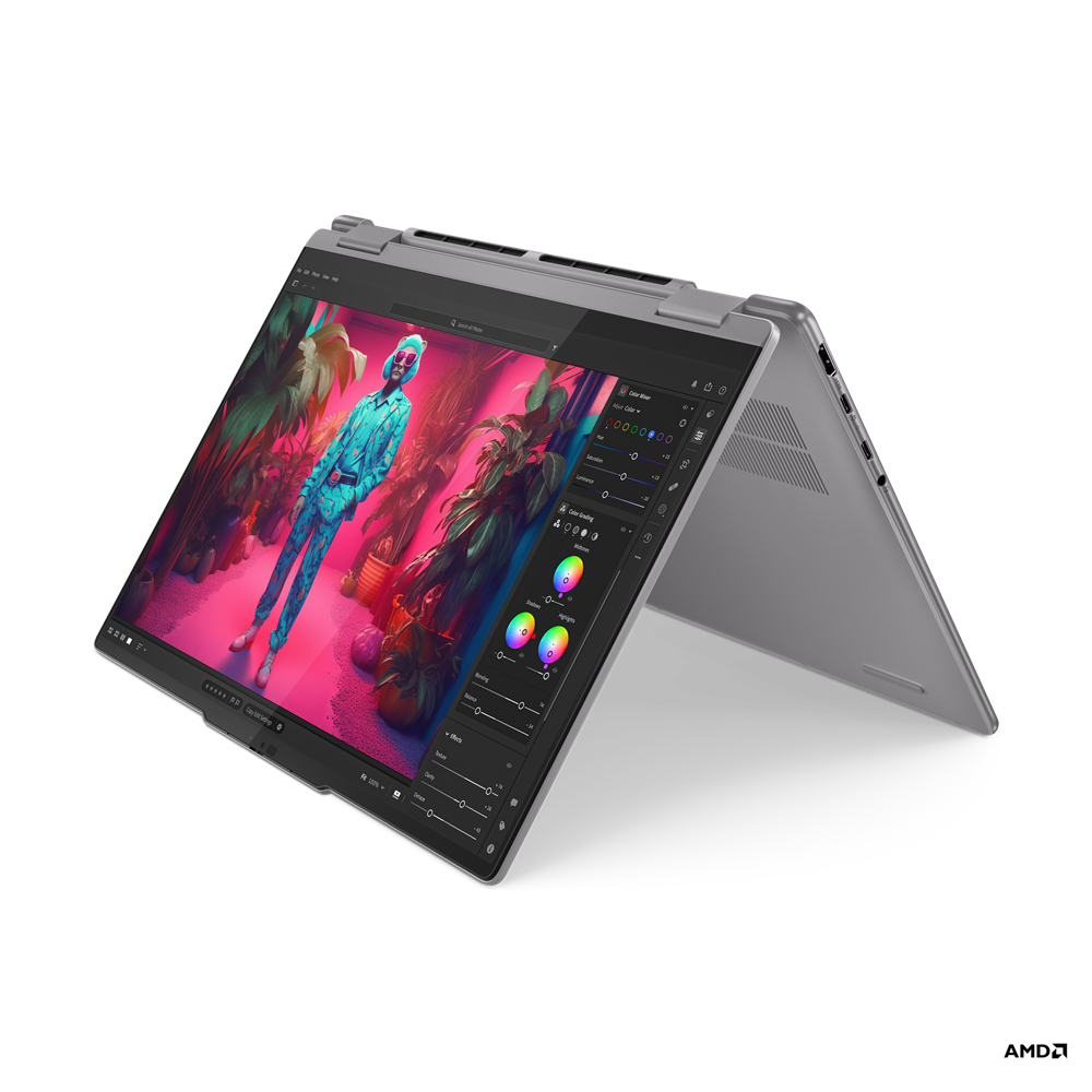 Lenovo Yoga-7 2-in-1 14AHP9 14inch WUXGA Touch RYZEN 5-8640HS 8GB SSD512 Integrated Radeon 760M Win11 - 83DK000DUS