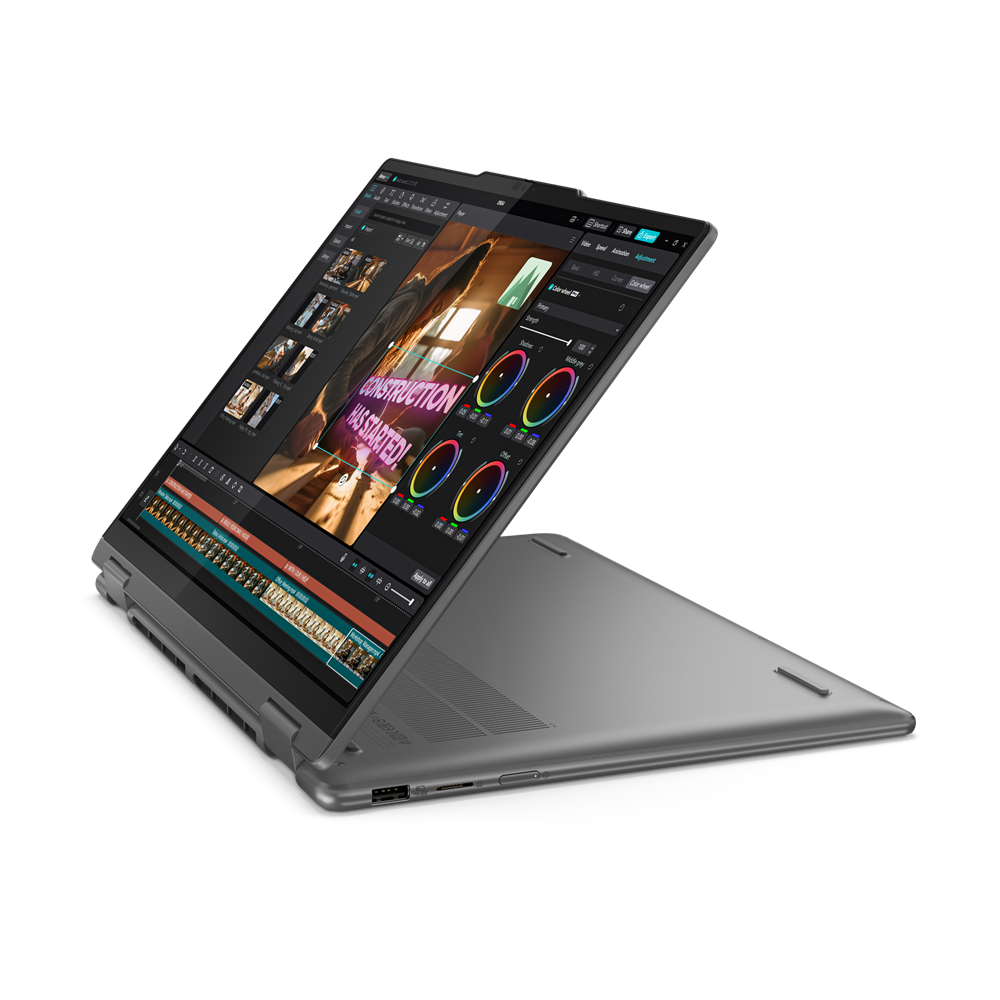 Lenovo Yoga 7 2-in-1 16IML9 Core Ultra 7-155U 16GB 1TB-SSD IntelGraphics 16-inch (1920*1200) Touch Win11 KB-Lit Storm Grey 83DL0002US